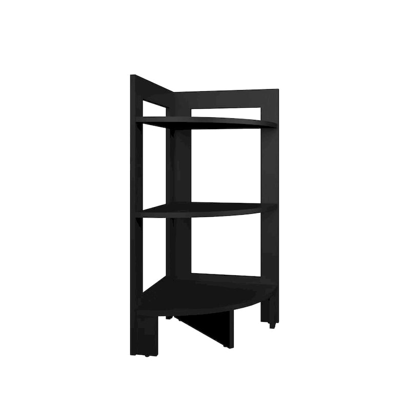3-Tier Corner Shelf Unit for Living Room & Bedroom