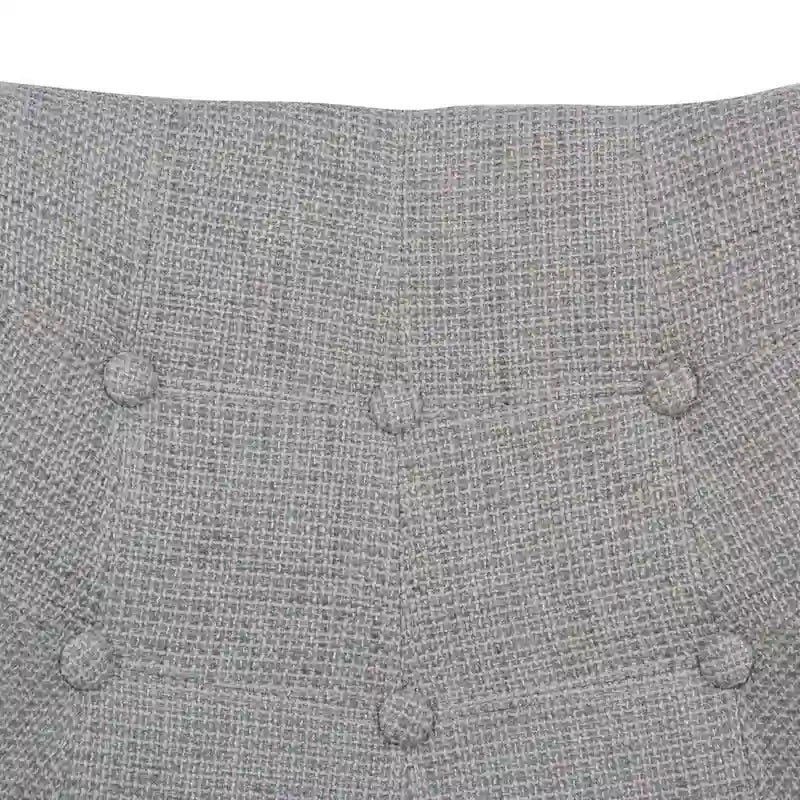 Modern Upholstered Rocking Nursing Chair with Eiffel Base