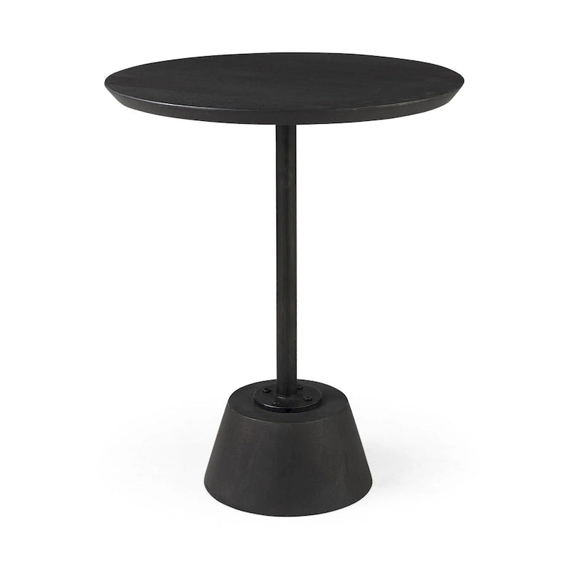Pedestal Table with Detailing - 24 H x 20 W x 20 D