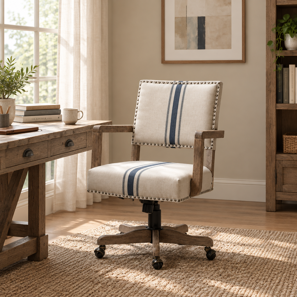 Mid-Back Swivel Chair in Interior Scene