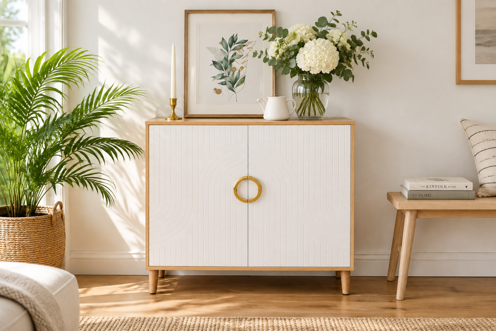 Modern Storage Cabinet Lifestyle Scene