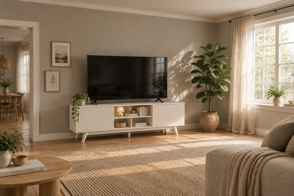 TV Stand - Wider Angle Living Room
